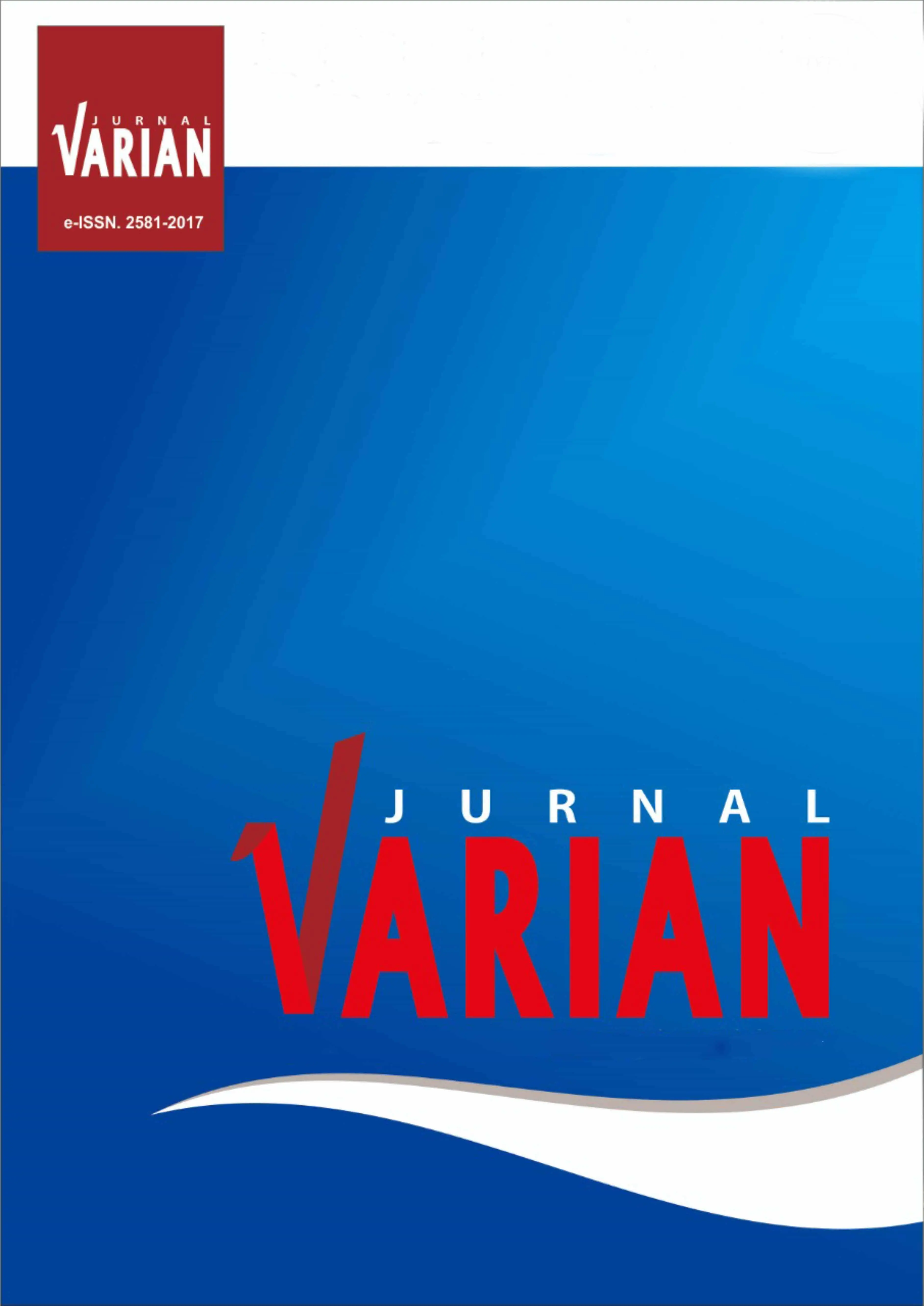 Cover Jurnal Varian