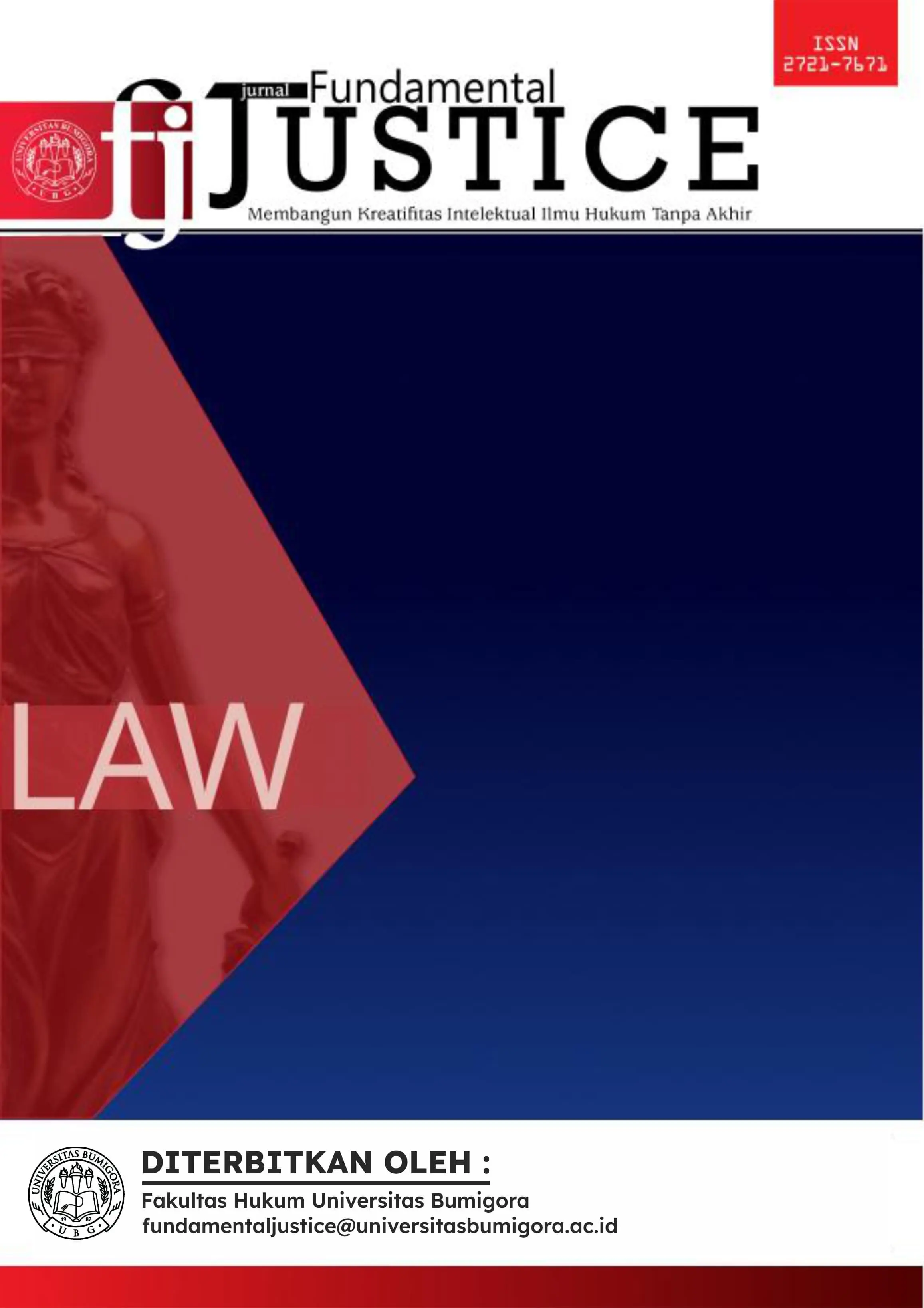 Cover Jurnal Fundamental Justice