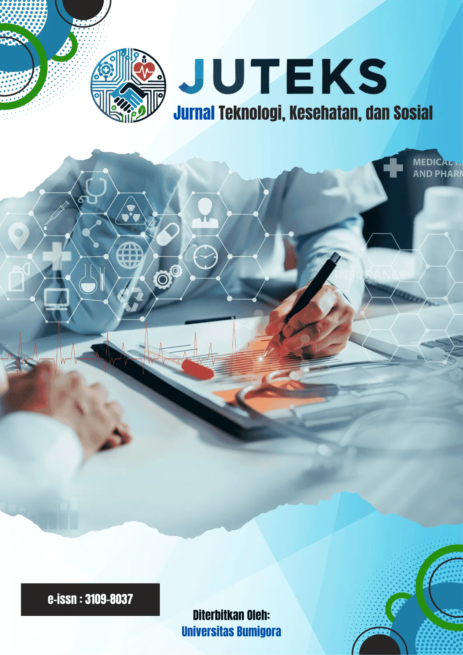 Cover Jurnal Teknologi, Kesehatan dan Sosial